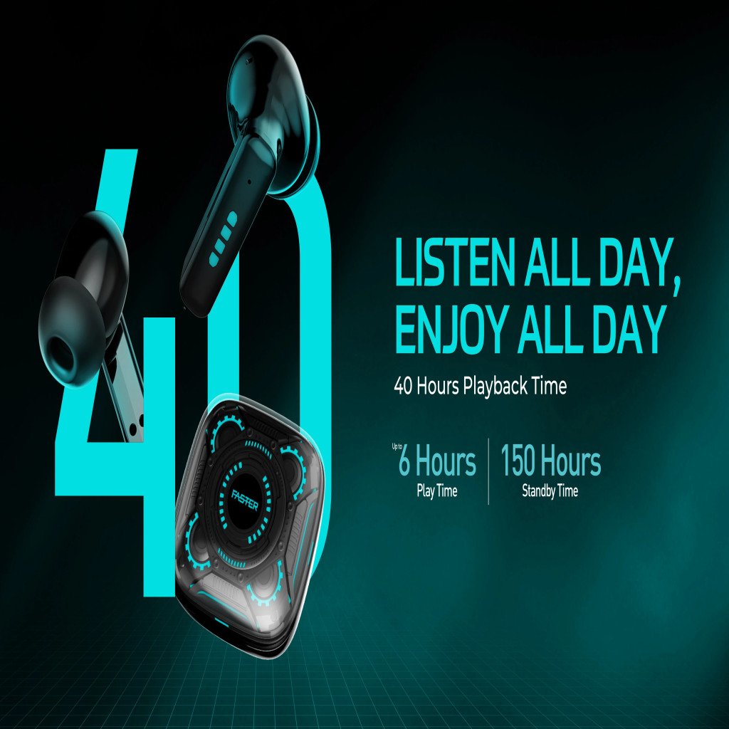 RGBP1 Gaming Earbuds Faster